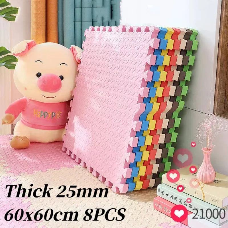 Tatame 60x60 Foam Puzzle Mats Baby Play Mat Activities Mat for Baby Game Mat Puzzle Mat Play Mats Baby Mat Baby Floor Mat - PST PS Tradings