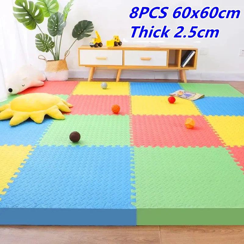 Tatame 60x60 Foam Puzzle Mats Baby Play Mat Activities Mat for Baby Game Mat Puzzle Mat Play Mats Baby Mat Baby Floor Mat - PST PS Tradings