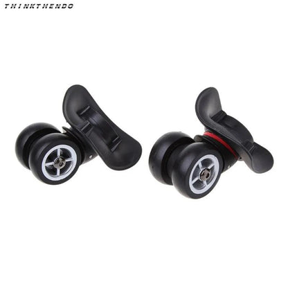 THINKTHENDO Hot New 2 Pcs Suitcase Luggage Accessories Universal 360 Degree Swivel Wheels Trolley Wheel High Quality 2018 - PST PS Tradings