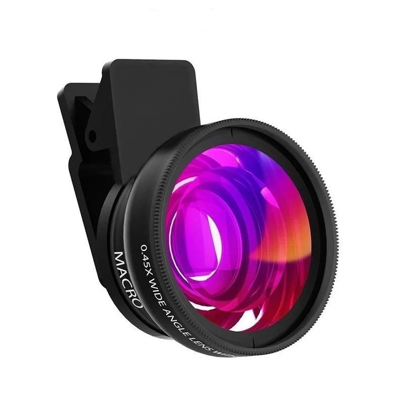 Tongdaytech Mobile Phone Lens 0.45x Super Wide Angle 12.5x Macro HD Camera Lens For iPhone 12 11 8 7 6 XS Huawei Xiaomi Samsung - PST PS Tradings  PST PS Tradings