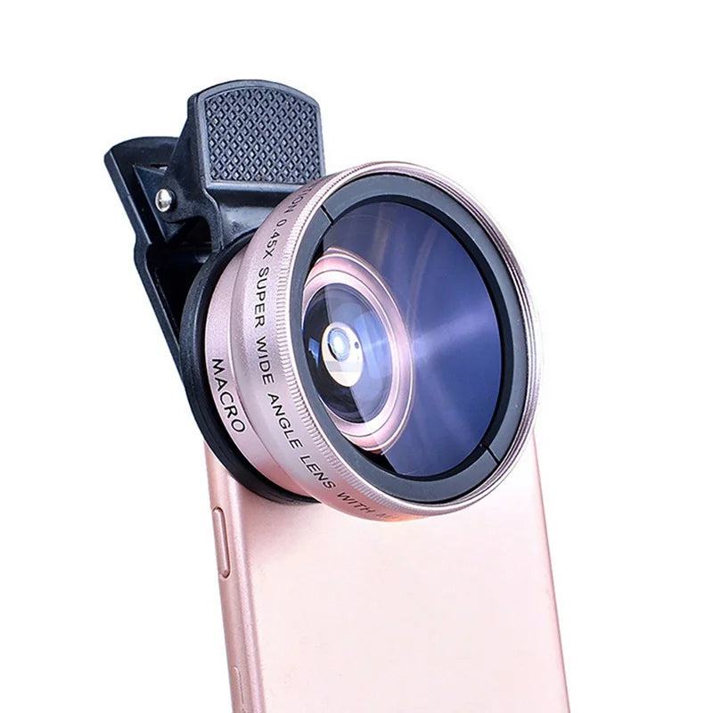 Tongdaytech Mobile Phone Lens 0.45x Super Wide Angle 12.5x Macro HD Camera Lens For iPhone 12 11 8 7 6 XS Huawei Xiaomi Samsung - PST PS Tradings  PST PS Tradings