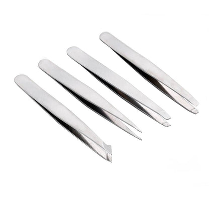 Anti-Static Stainless Steel Tweezers Maintenance Tools Industrial Precision Straight Tweezers Repair Tool for Eyebrow DIY - Property & Safety Tradings