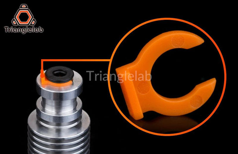 trianglelab Collet Clips for bowden tube collet  for V6 heatsink hotend 3D printer access 1.75 mm filament Bowden Collet Clips