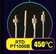 Trianglelab PT1000 Thermistor Cartridge for 3D printer Volcano/ v6 heater block UPTO 450C PEEK PEI PT100 printing