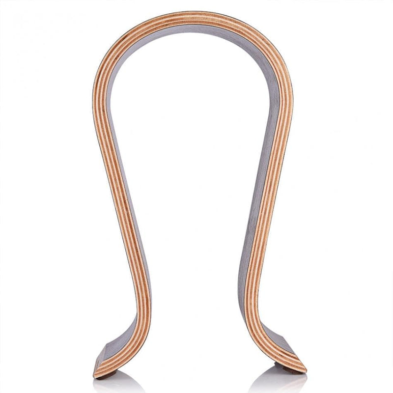 U-Shaped Wooden Headphones Stand