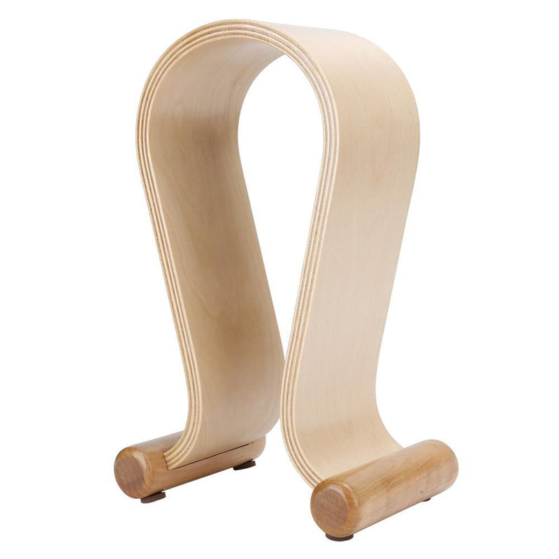 U-Shaped Wooden Headphones Stand