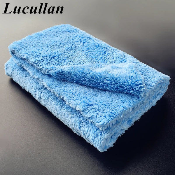 Ultra Thick-580GSM Edgeless Microfiber Cloth 16"X16" No Edge Premium Detailing Towel For Polishing,Buffing,Finishes,Car Wash - PST PS Tradings