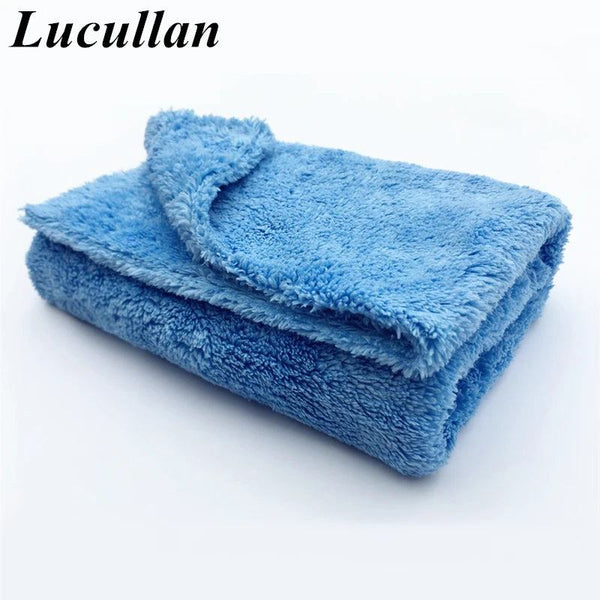 Ultra Thick-580GSM Edgeless Microfiber Cloth 16"X16" No Edge Premium Detailing Towel For Polishing,Buffing,Finishes,Car Wash - PST PS Tradings