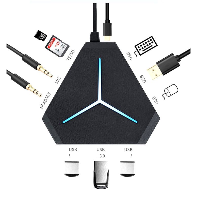 Universal USB 3.0 Hub with Audio Jack