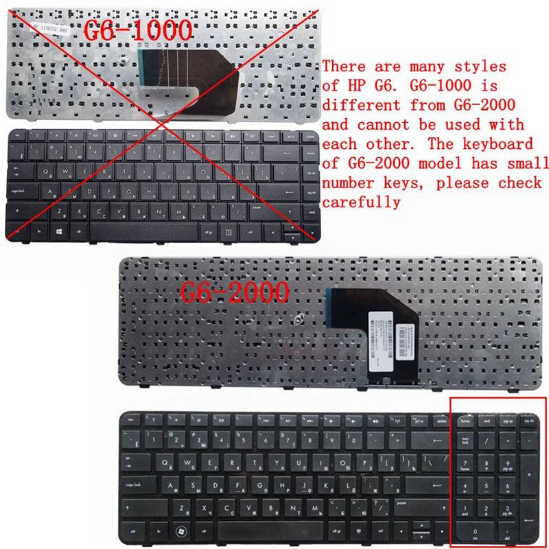 US/RU/SP/JP NEW Laptop Keyboard For HP Pavilion G6 G6-2000 TPN-Q110 TPN-Q107 2025 2301 2327 2328 2147TX 700271-031 97452-031 - PST PS Tradings