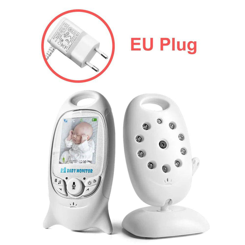 VB601 Video Baby Monitor Wireless 2.0'' LCD Babysitter 2 Way Talk Night Vision Temperature Security Nanny Camera 8 Lullabies - Property & Safety Tradings