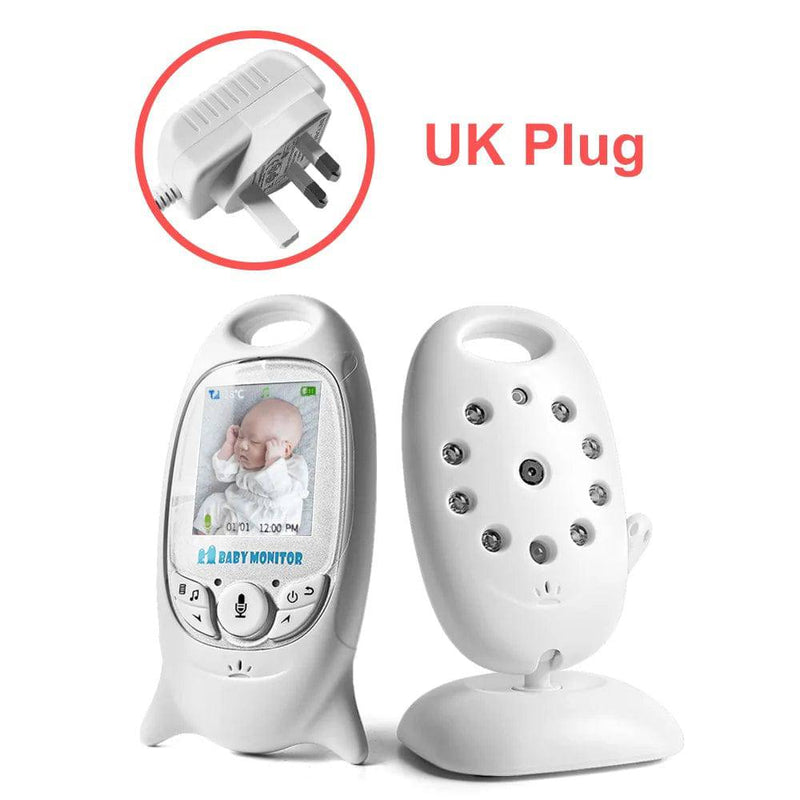 VB601 Video Baby Monitor Wireless 2.0'' LCD Babysitter 2 Way Talk Night Vision Temperature Security Nanny Camera 8 Lullabies - Property & Safety Tradings