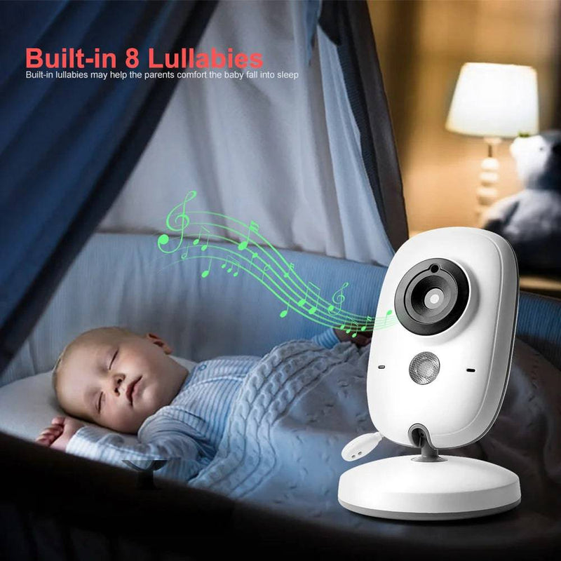 VB603 Video Baby Monitor 2.4G Wireless With 3.2 Inches LCD 2 Way Audio Talk Night Vision Surveillance Security Camera Babysitter - Property & Safety Tradings