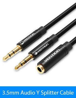 Vention USB Sound Card USB Audio Interface External 3.5mm Microphone Audio Adapter Sound card for Laptop PS4 Headset Sound Card