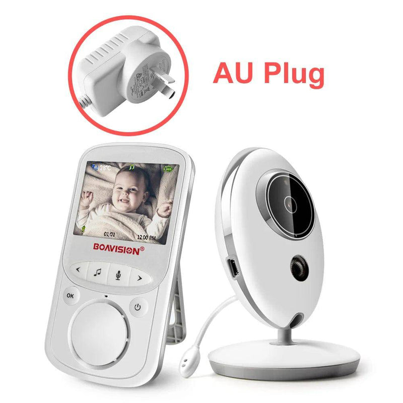 Wireless LCD Audio Video Baby Monitor VB605 Radio Nanny Music Intercom IR 24h Portable Baby Camera Baby Walkie Talkie Babysitter - Property & Safety Tradings