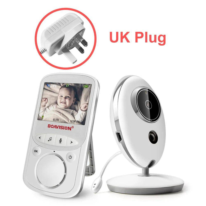 Wireless LCD Audio Video Baby Monitor VB605 Radio Nanny Music Intercom IR 24h Portable Baby Camera Baby Walkie Talkie Babysitter - Property & Safety Tradings