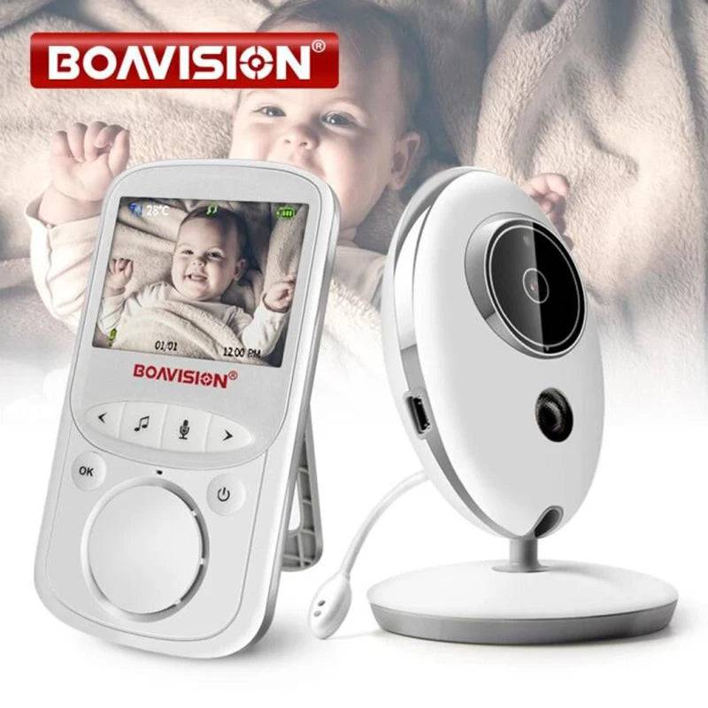 Wireless LCD Audio Video Baby Monitor VB605 Radio Nanny Music Intercom IR 24h Portable Baby Camera Baby Walkie Talkie Babysitter - Property & Safety Tradings