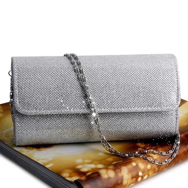 Women's Evening Shoulder Bag Bridal Clutch  Party Prom Wedding Envelope Handbag - PST PS Tradings