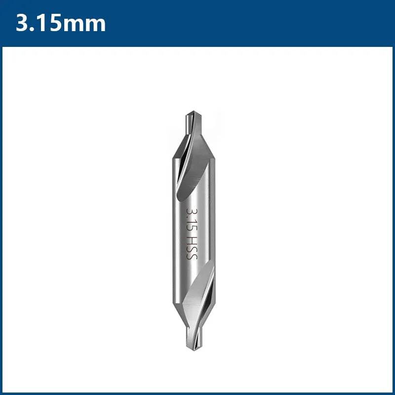 XCAN HSS Center Drills Bit 60 Degree Metal Drill Bit Power Tools Hole Drilling Hole Cutter 1.0/1.5/2.0/2.5/3.0/3.5/4.0/5.0mm - Property & Safety Tradings