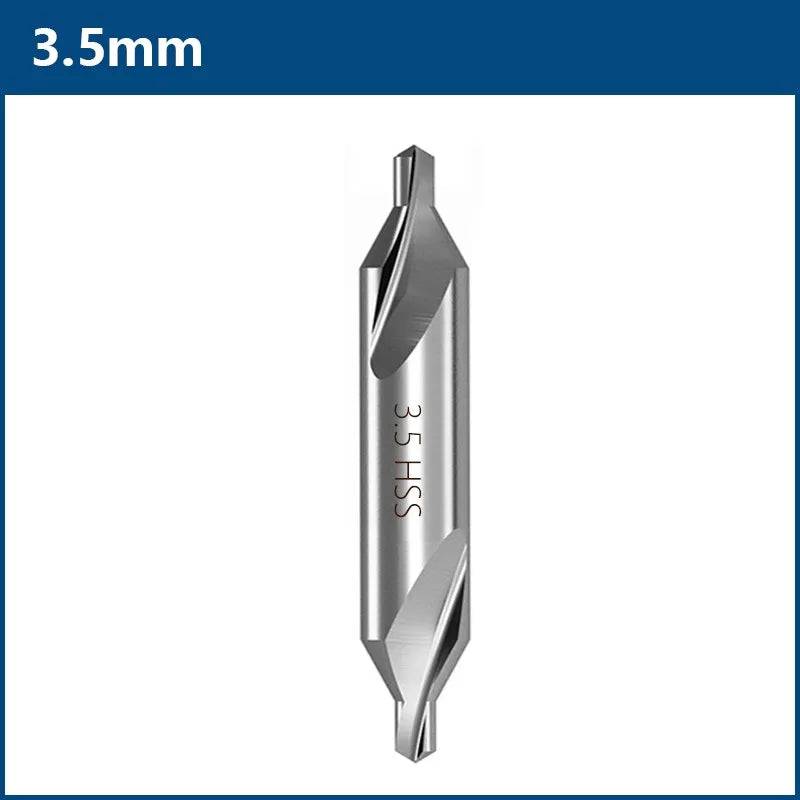 XCAN HSS Center Drills Bit 60 Degree Metal Drill Bit Power Tools Hole Drilling Hole Cutter 1.0/1.5/2.0/2.5/3.0/3.5/4.0/5.0mm - Property & Safety Tradings