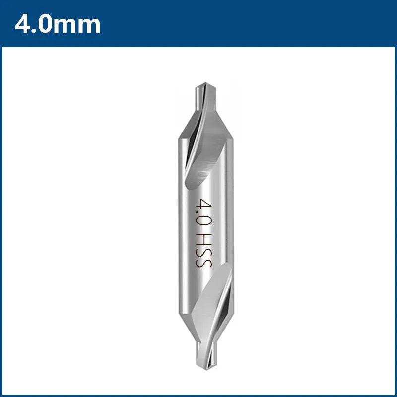 XCAN HSS Center Drills Bit 60 Degree Metal Drill Bit Power Tools Hole Drilling Hole Cutter 1.0/1.5/2.0/2.5/3.0/3.5/4.0/5.0mm - Property & Safety Tradings