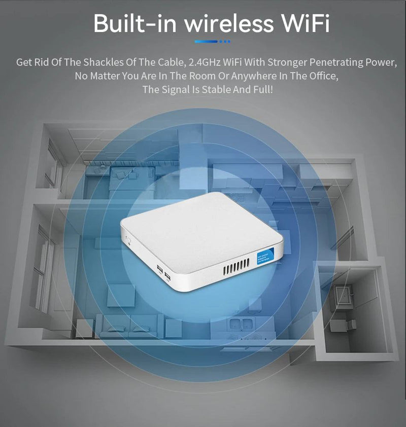 XCY Mini PC Intel Core i5 4200U 3317U i7 4500U J1900 Win10 Win11 Linux Ubuntu Office Desktop HTPC Personal Computer