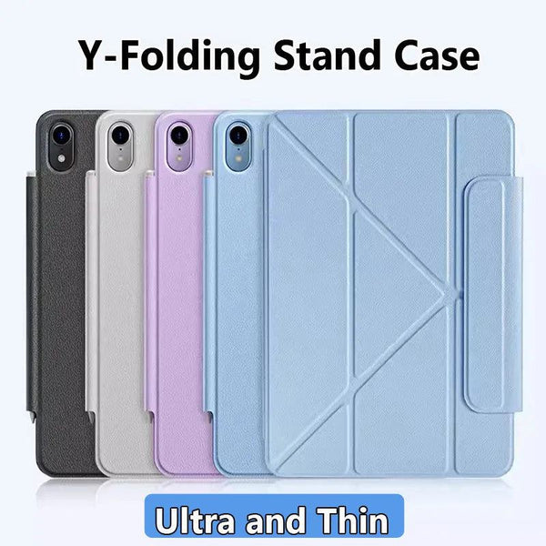 Y Fold Magnetic Case for Ipad Pro 11 2022 2020 2018 Air 5 Air 4 10th 10.9 Pro 12.9 2021 for Ipad Mini 6 Ultra Thin Cases Cover - PST PS Tradings