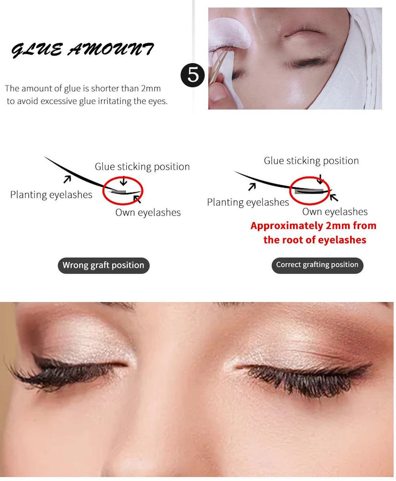 Yelix Eyelash Extension Glue 0.5-1 Sec Fast Dry Individual Lashes Glue Sensitive Eye Eyelash Glue Wholesale Customization