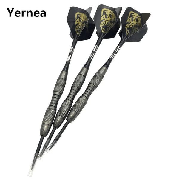 Yernea 3Pcs 20g Professional Hard Dart Total Length 16cm Steel Tip Darts Tungsten Barrel Dart Aluminum Shaft Darts Flights - PST PS Tradings