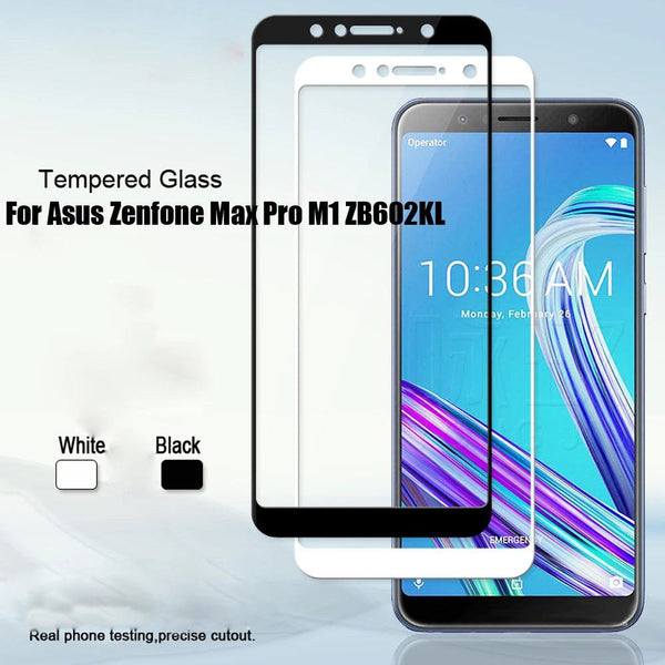 ZB602KL Full Tempered Glass For Asus Zenfone Max Pro M1 ZB602KL X00TD Full Coverage Screen Protector Protective Film ZB601KL - PST PS Tradings  PST PS Tradings